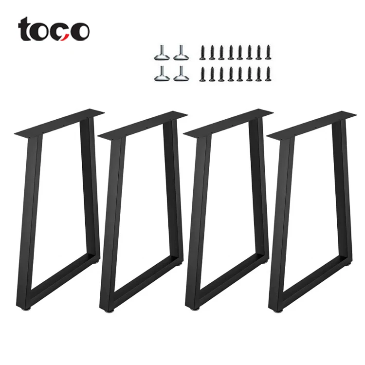 toco Metal Console Coffee Side Table Furniture Leg Steel Cabinet Legs Matte Black And Gold Table Feet