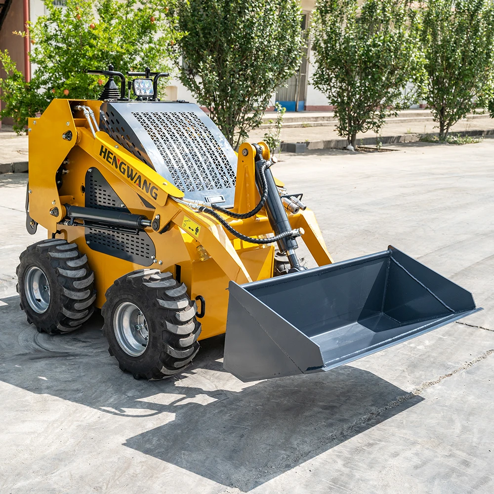 Procurement Festival Hot Sale Used Hydraulic Mini Skid Steer Loader with Engine Earth-moving Machinery EPA Certified