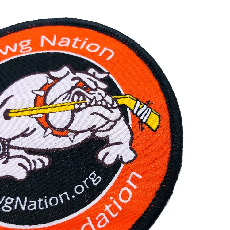 Оптовая продажа, индивидуальные нашивки из 100% полиэстера на военную куртку, логотип машины, Тканые спортивные тканевые нашивки и значки для плаща