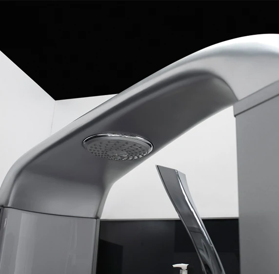 China shower cabin manufacture luxury modern tempered glass  shower cabin corner