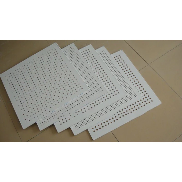 
High Quality Fireproof Moisture-Proof Acoustical Panel Ceiling Tiles Prices 