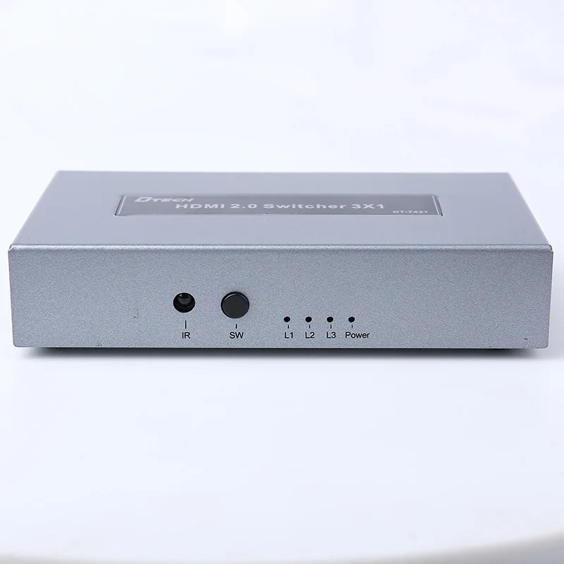
DTECH 4K DTC-HD HDMI 2.0 Switcher 3 input 1output 3840*2160@60Hz 
