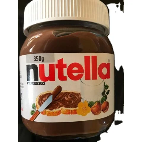 Tasty Imported Smooth Wholesale 350g 600g 750g Bulk Nutella Hazelnuts Chocolate Spread For Bread And Cakes
