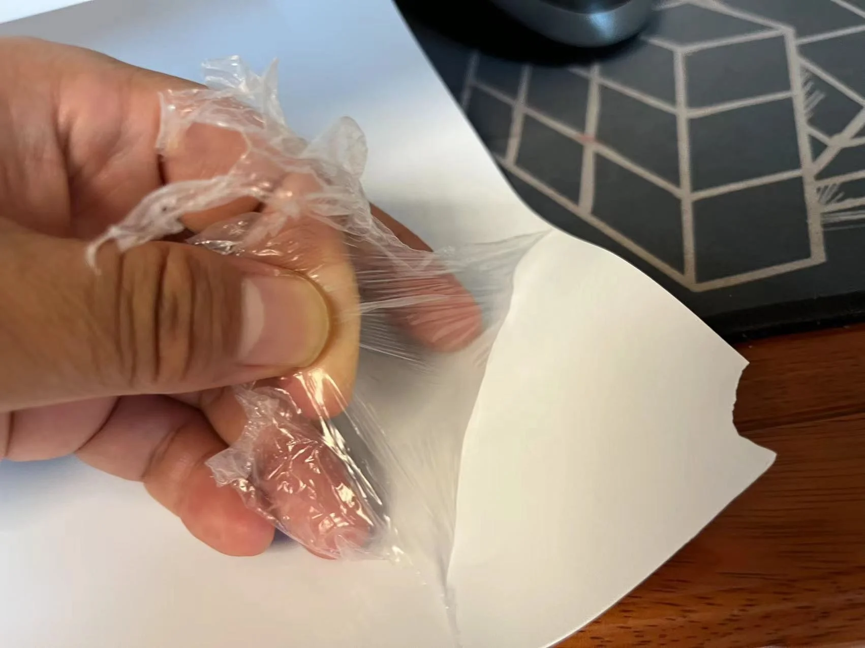 LDPE /PE Film Laminated Very Strongly Bonded on HIPS/Polystyrene /Styrene Sheet Roll