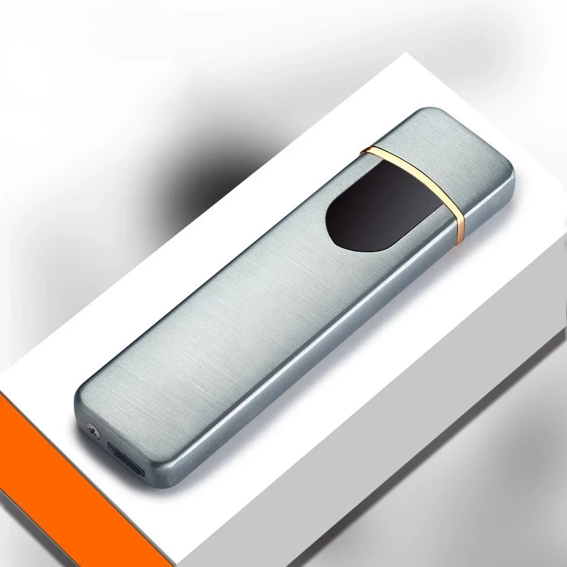 Usb перезаряжаемая зажигалка ветрозащитный сенсорный индукционный Электрический провод прикуриватель 812-1736