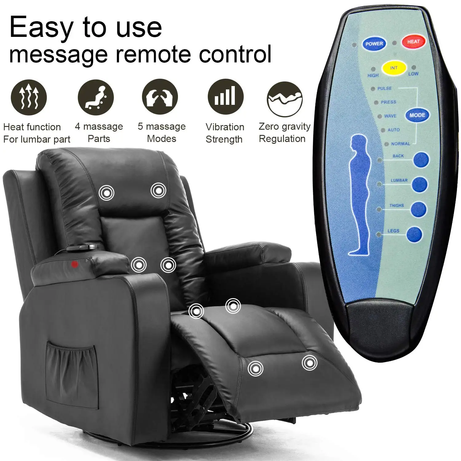 Recliner Sofa Modern Customized Foshan Living Room Home Theater Leather Electric Recliner