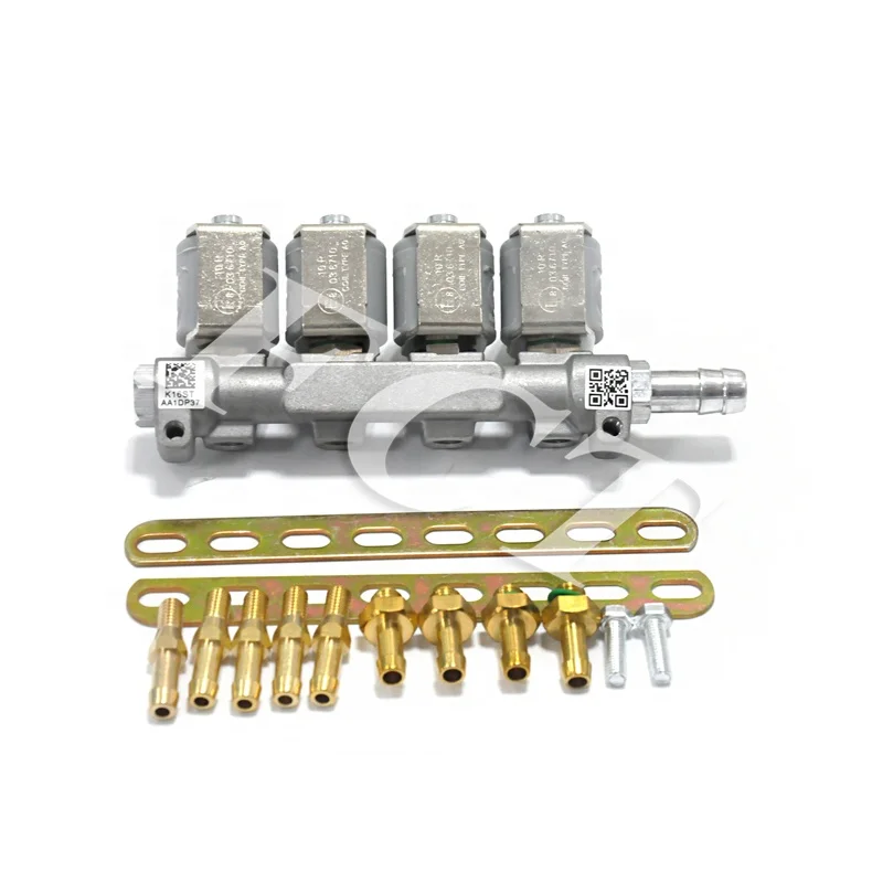 FC Auto 4cyl 2ohm 3ohm lpg инжектор из алюминиевого сплава для последовательных инъекционных комплектов