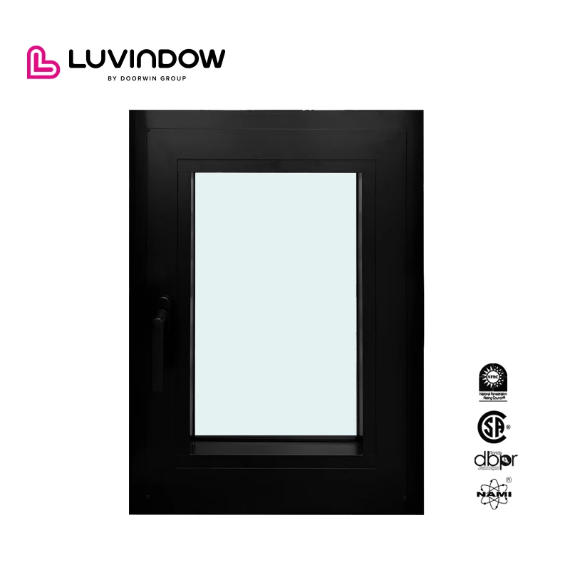 NFRC Certificate 70S Energy Conservation Double Glazing Thermal Break Aluminum Tilt Turn Sample Casement Windows