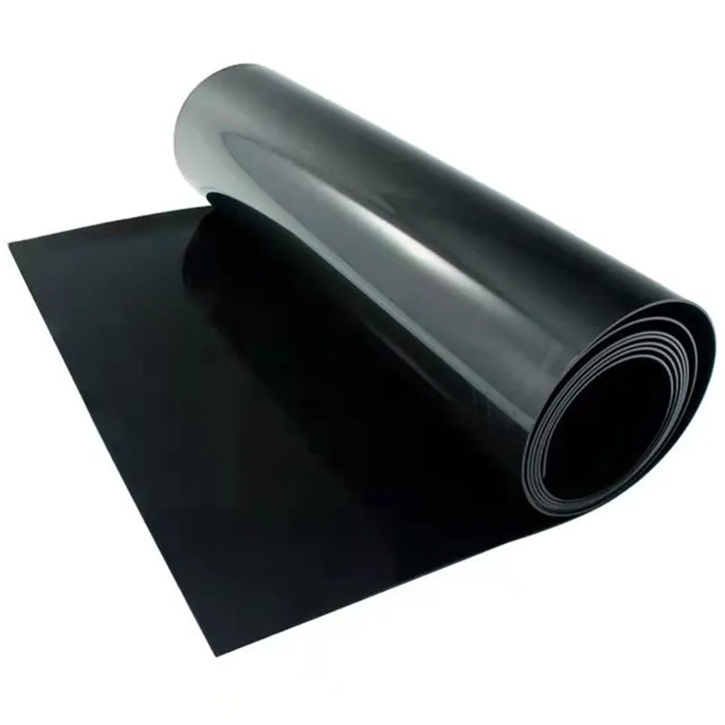 HDPE Geomembrane Polyethylene Waterproof Film For Reservoir Fish Pond Farm Breeding Sewage Tank Swimming Pool Ditch Roof Roadbed