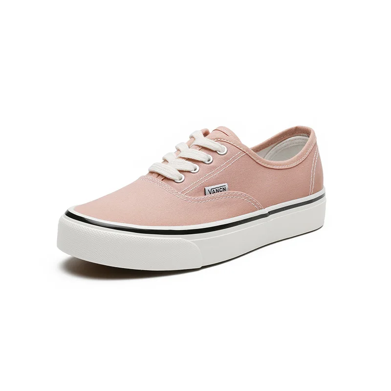 
Однотонные повседневные парусиновые туфли, Весенняя Корейская обувь для скейтборда, Студенческая Белая обувь, оптовая продажа 