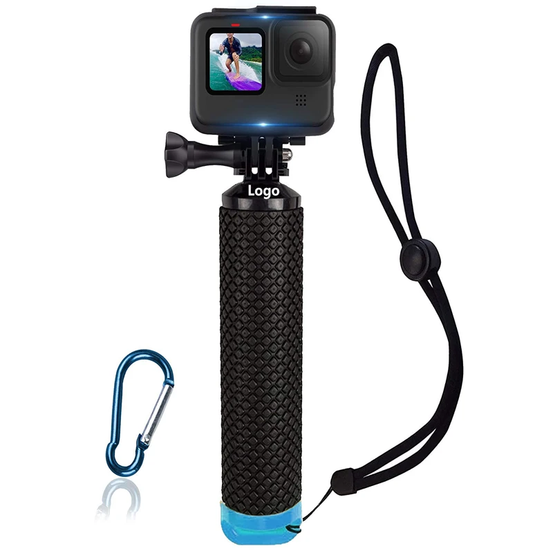 Водонепроницаемая плавающая ручка-держатель для спортивной камеры GoPro Hero 10 9 8 7 6 5 4 3 + 2 1 сеанс ручка монтажный комплект