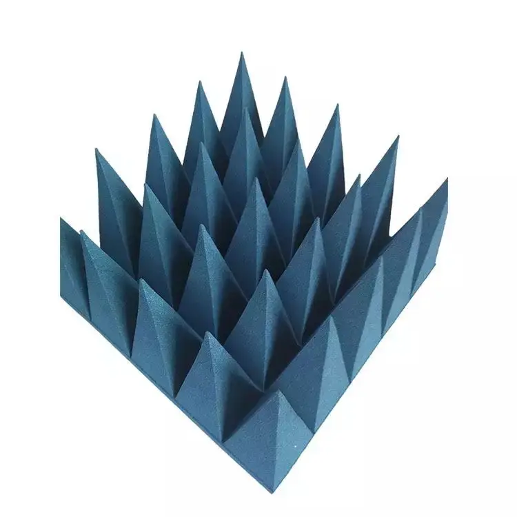 Customized foam microwave absorb material  soft emi shielding wave absorber