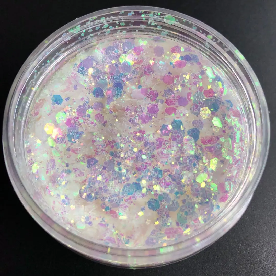 Shapes Glitter Mixed Sequin Nails Cosmetic Metallic Shapes Opal Epoxy Bulk Glitter