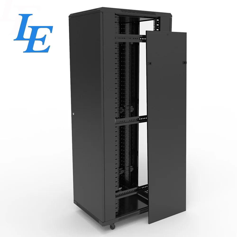 LE 19 Inch 42U 600*800 Glass Door Data Center Server Rack