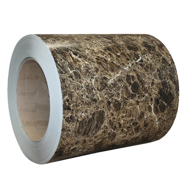 1100 H16 PE PVDF мраморный камень цветное покрытие алюминиевая катушка для ACP алюминиевая композитная панель