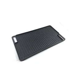 Retains Heat Cast Iron Griddle Pan For Restaurant