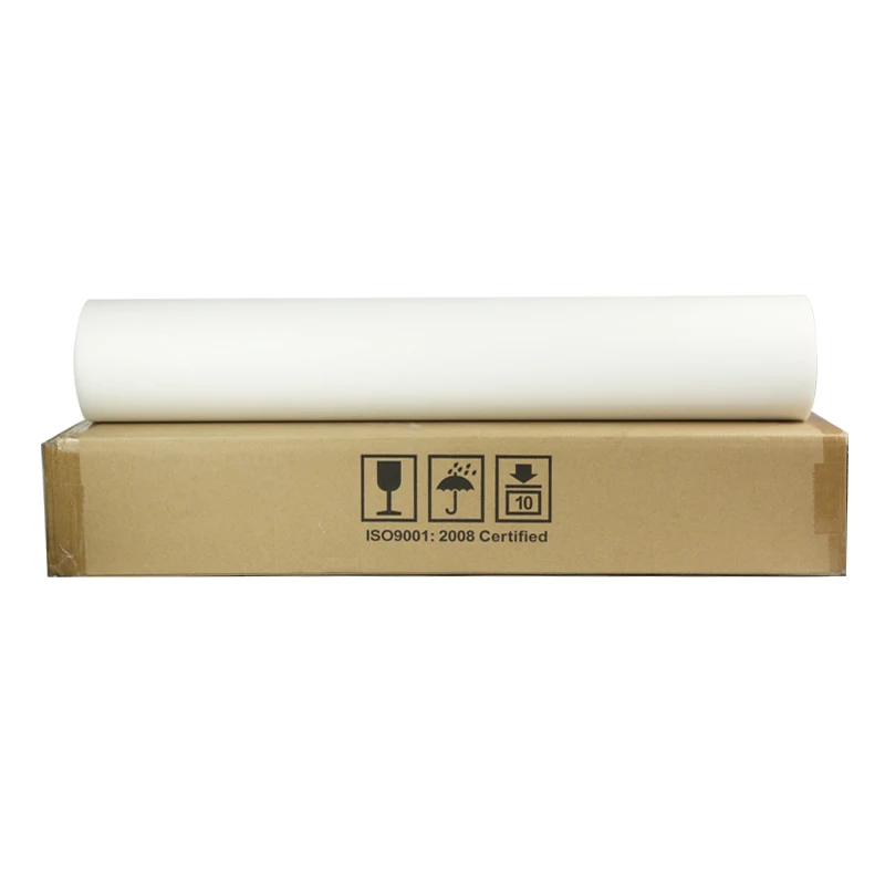 Best price from factory for dtf film printing peel roll for dtf pet film 30cm x 100m dtf film roll 30cm