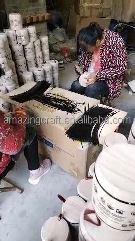 China Factory Direct Wholesale Customized Size Wood Coffee Package Barrel Keg with Printing Logo