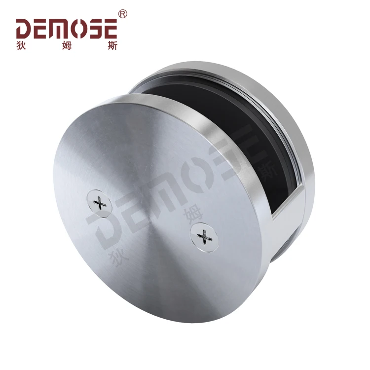 wholesale stainless steel 304/316 glass clip stain/mirror finish accessories high quality handrail fittings glass clamp
