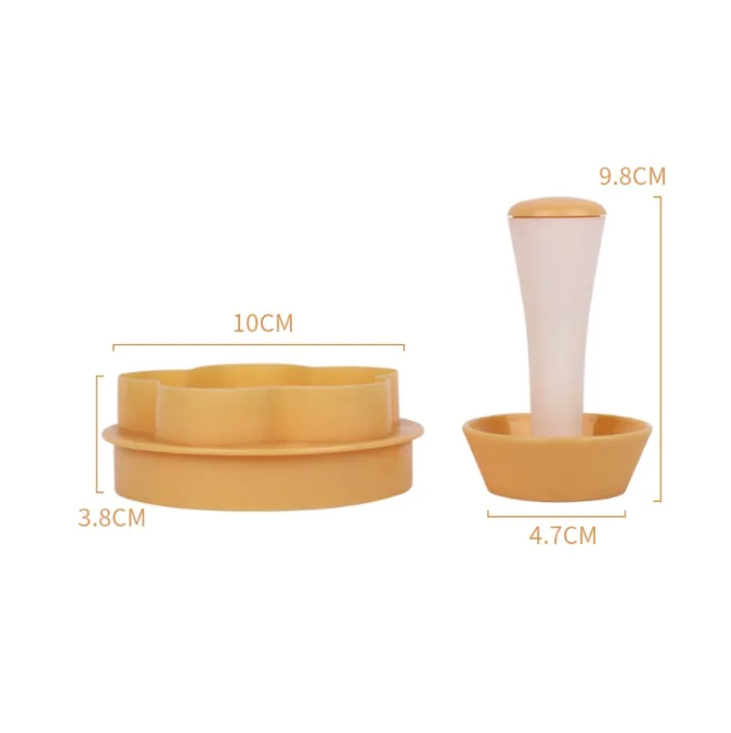 New Design Mushroom Shape Cookie Cutter Set Biscuit Molds set Press Molding Crackers Baking For Children