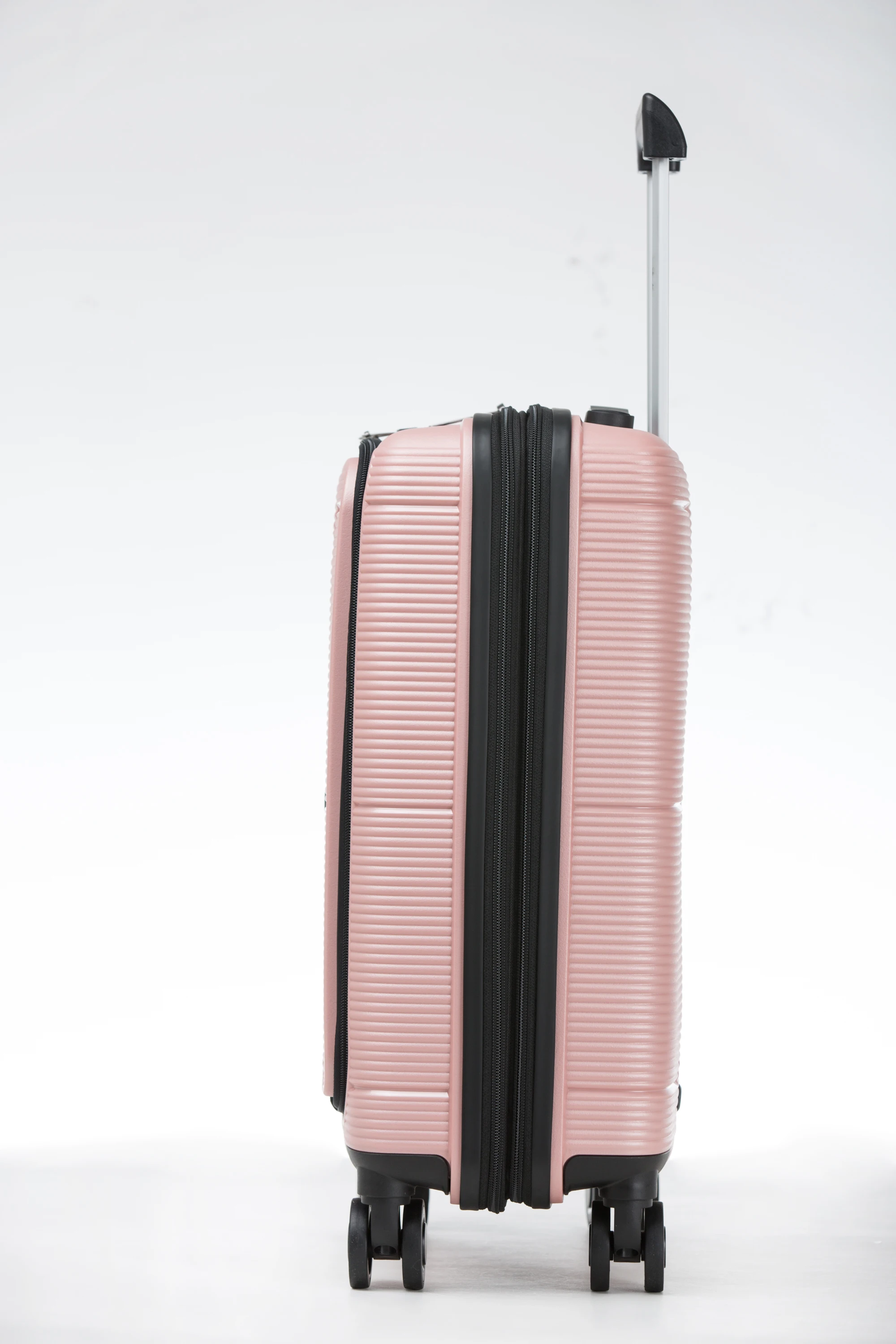 20 inches Hard-shell Trolley Bag with expandable and front opening convenient Luggage