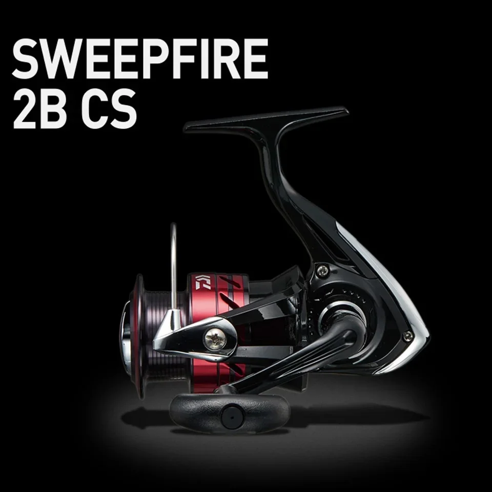 DAIWA SWEEPFIRE CS Спиннинг рыболовная Катушка 1500-5000 жесткая шестерня металлическая катушка для левой руки речное озеро ручей литье мощность 2-8 кг