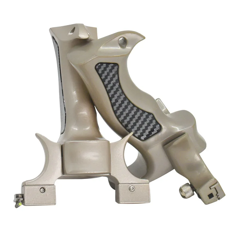 Powerful Alloy Slingshot With Upgraded No-Tie Leather Band Outdoor Adult Hunting & Competitive Shooting Product