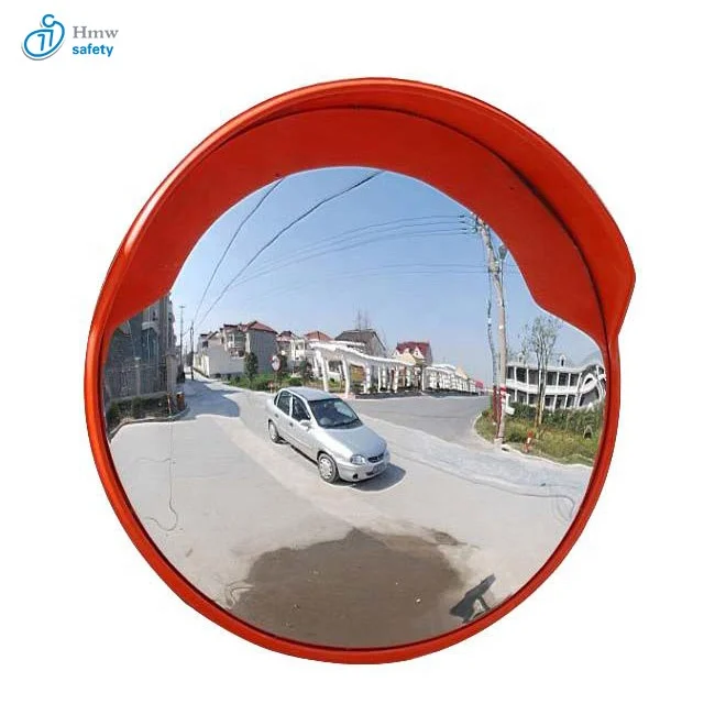 Hot Sales 60cm Traffic Safety Unbreakable Concave Convex Mirror for Outdoor Used