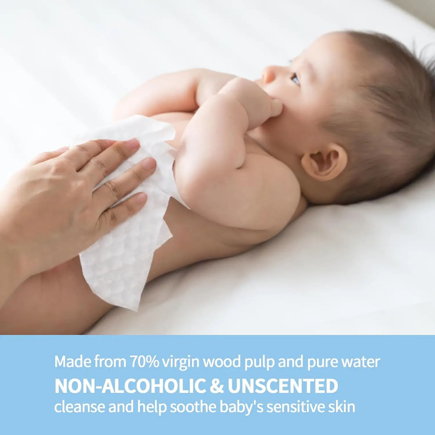 Fresh Scent Baby Wipes 80pcs Customized Wet Towels for Babies Organic Wholesale Baby Wet Tissue