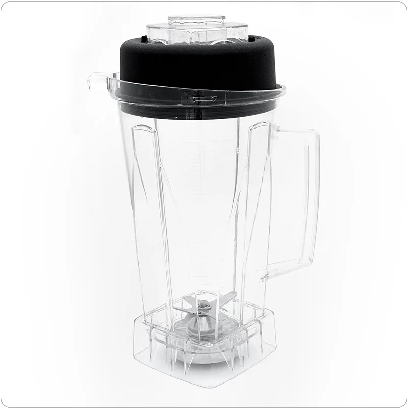 New Design 2L Heavy-Duty Commercial Smoothie Blender Safety System with 1500W Power Immersion Type Glass Plastic Container