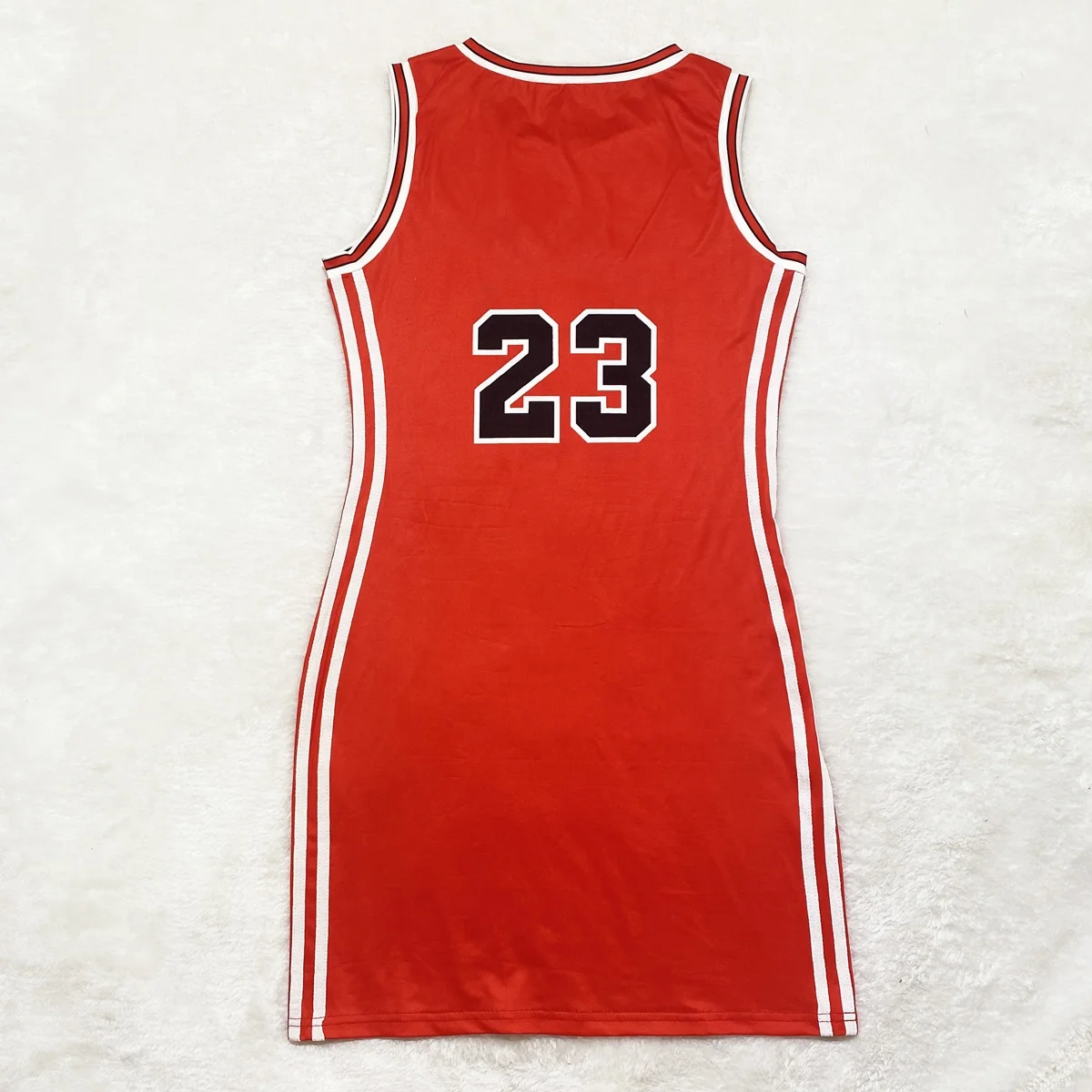 In Stock Factory Price Mesh James 23 Durant 7 Curry 30 Wade 3 Stitched Pink Green Blue Sexy Women Long Basketball Dress Jerseys