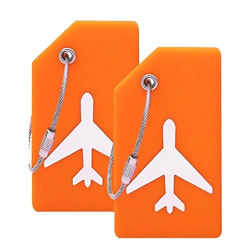 Силиконовая бирка для чемодана