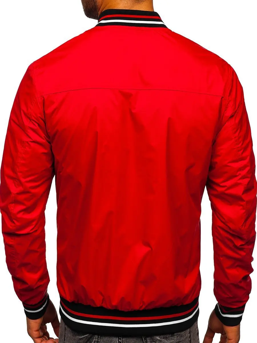  High Quality New Design Bomber Jackets Streetwear Waterproof Men Custom