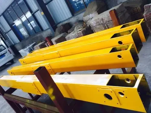 Workshop heavy duty supporting overhead crane stable running Crane End carriage end beam trolley motor