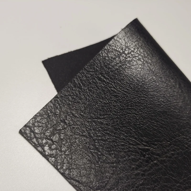 blackSynthetic Leather Car Seat Cover Ultra-Fine Fiber Polyurethane Stretchable for Sofa Bag Outdoor Furniture