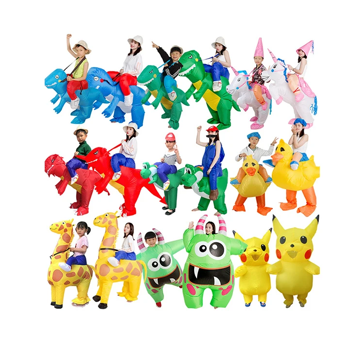 Funny walking children adult dinosaur master drawing custom pattern Costume Inflatable