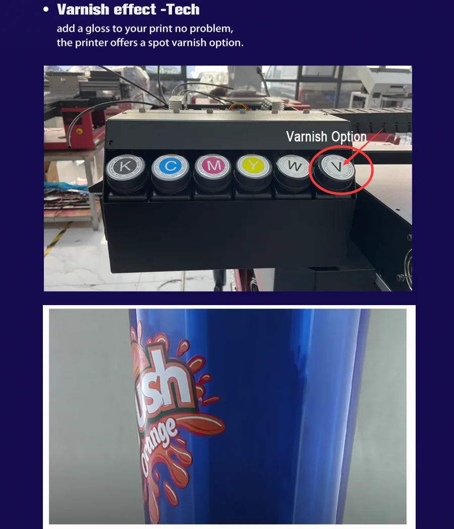 DOM SEM uv printer supplier products uv cylinder printers for bottle printing machine