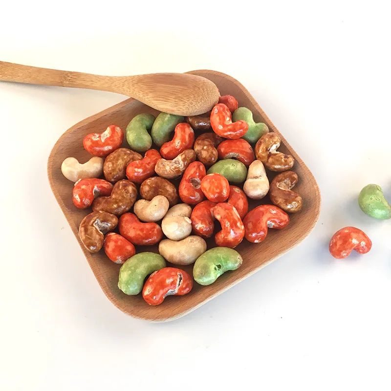BRC Certificate Wholesale Salted Flavor Roasted Coated Cashew Natural Snacks