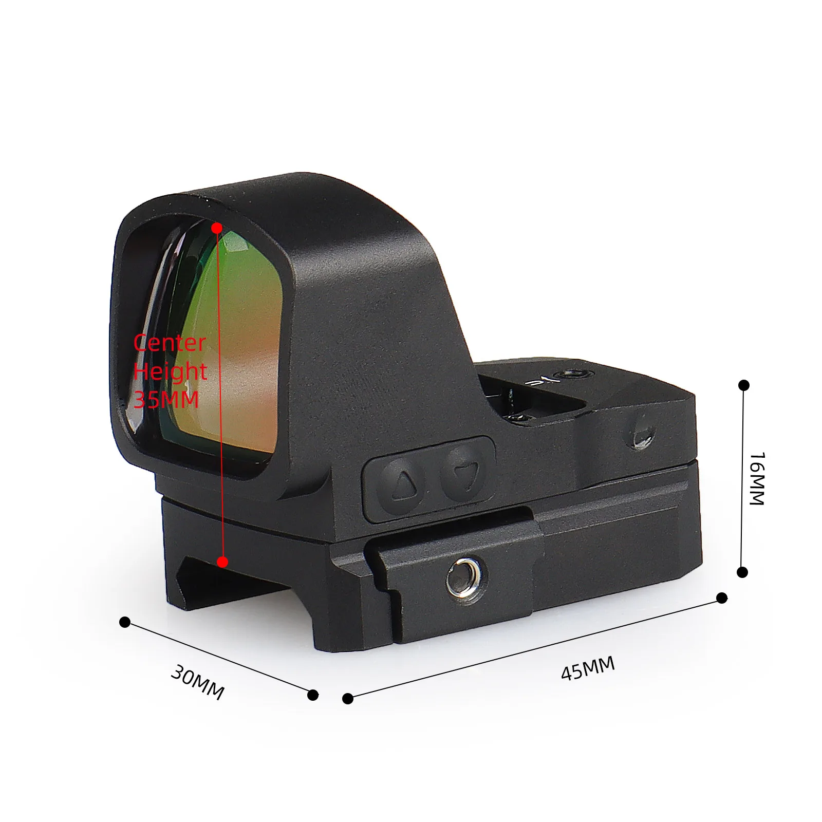 Newest Hunting sight Haike outdoor Tactical hunting scope HK2-0139 vector red dot Reflex Sight