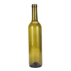 Free Sample Engraved 375ml Wine Glass Bottle Empty Bordeaux Wine Bottles