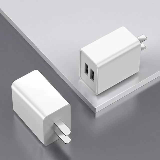 
5V 2.1A Dual USB Phone Charger Adapter For iPhone X XR 8 7 iPad Fast Wall Travel Charger Usb US Plug for Samsung S9 Xiaomi Mi8 