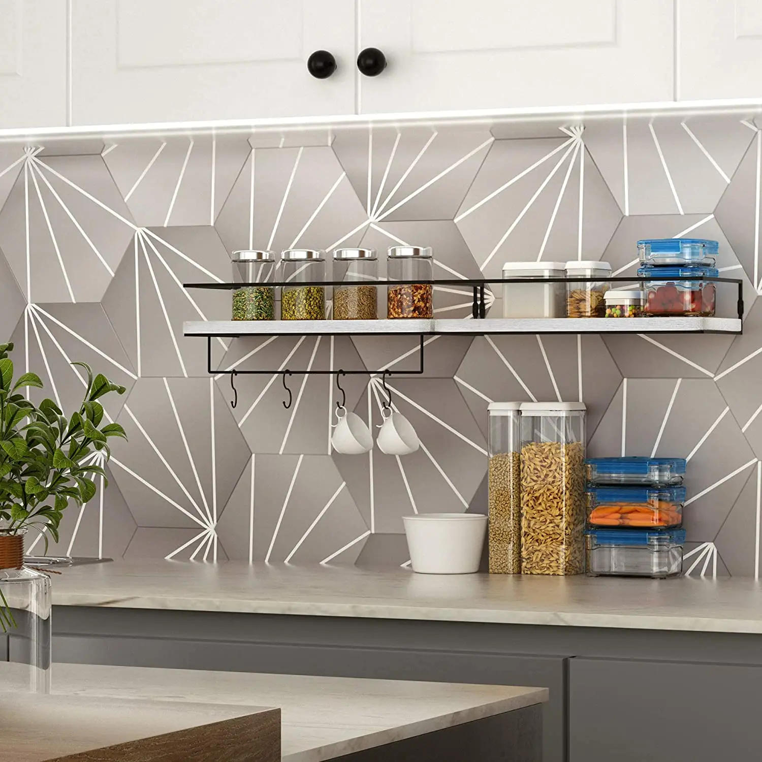 Household Storage Kitchen Shower Rack Bathroom Gold Metal Corner Shelf Wall Mounted Big Wall Shelf With Towel Hanger