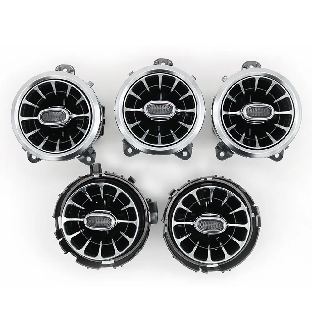 
Car Accessories Turbine Air Outlet Led Ambient Lights Air Vent Inlet Trim Ambient Light For Mercedes-Benz A class W177 