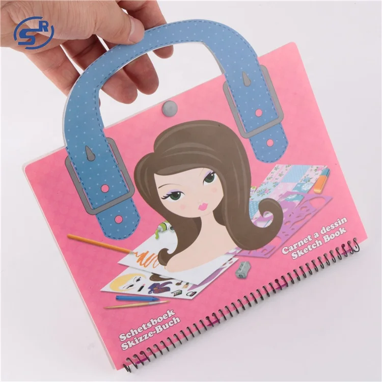 Sunrise Factory Customized Book Sketch Draw Color Art Set