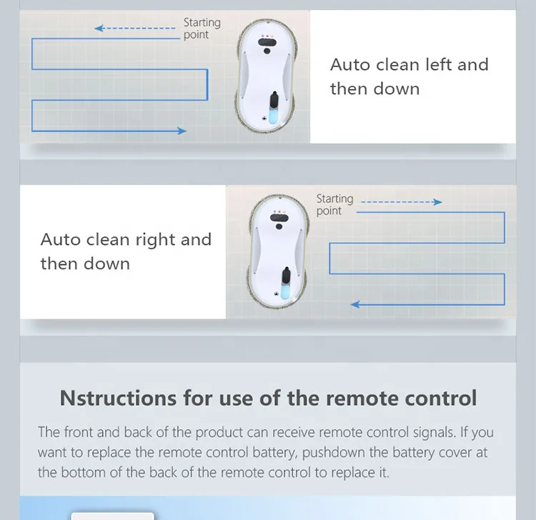 2024 most popular drone robot window cleaner One-click fully automatic cleaning to free your hands