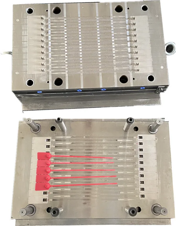Seal Label tie mould from China  Nylon cable tie molds plastics injection mould Marker