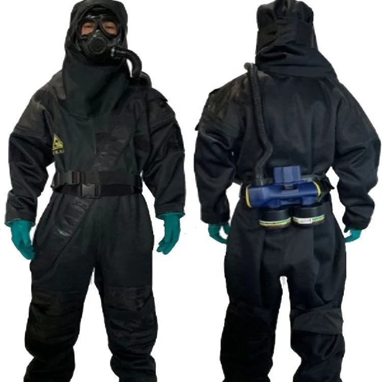 compassarmor radiation protective coverall nuclear accident handling coverall  block a b r rays
