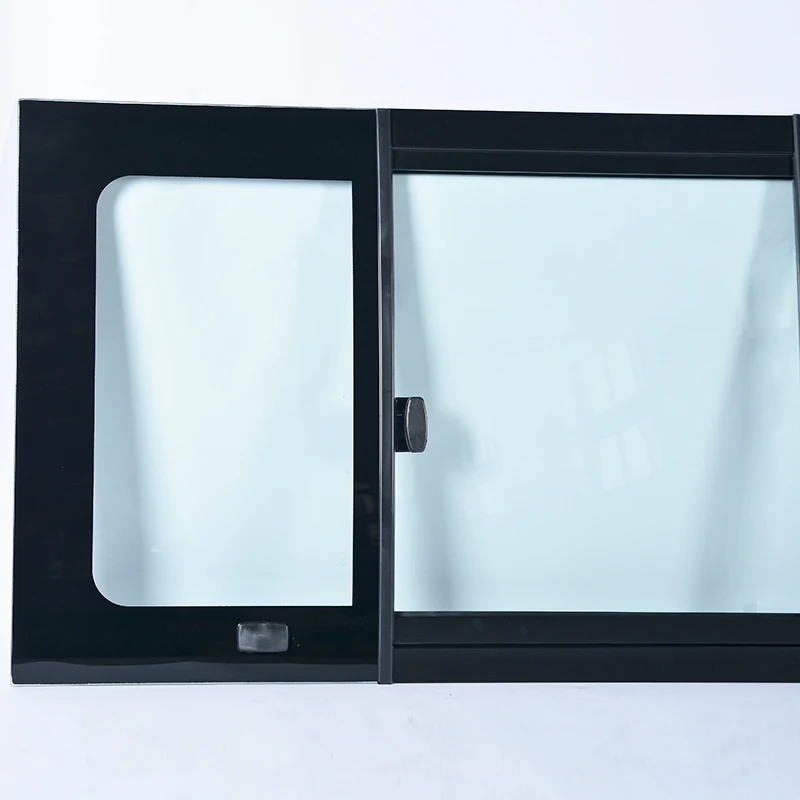 High quality 2005 middle hiace van side sliding window polycarbonate car with frame