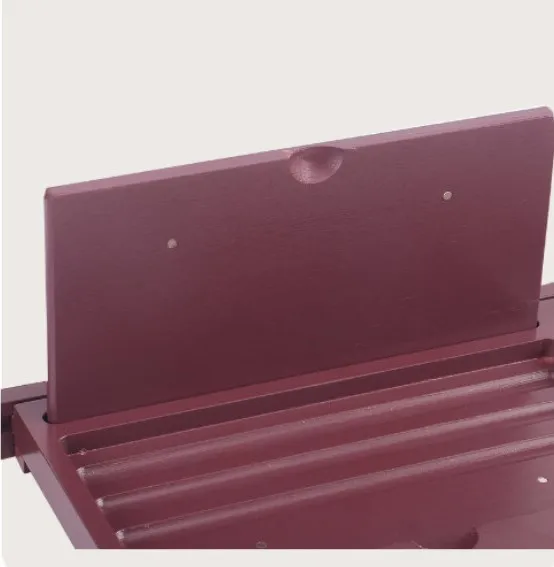 Colored Bamboo Bathroom Tray Expandable Caddy Tray For Bath Tub Wood Bath Tray Bamboo Bathtub