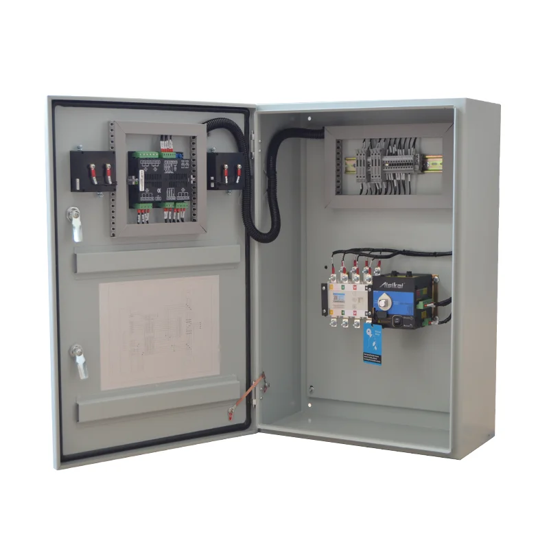 DC dual power ats 80amp automatic transfer switch 4p 3p 2p ats 80A power transformer 3 phase single phase for generator price
